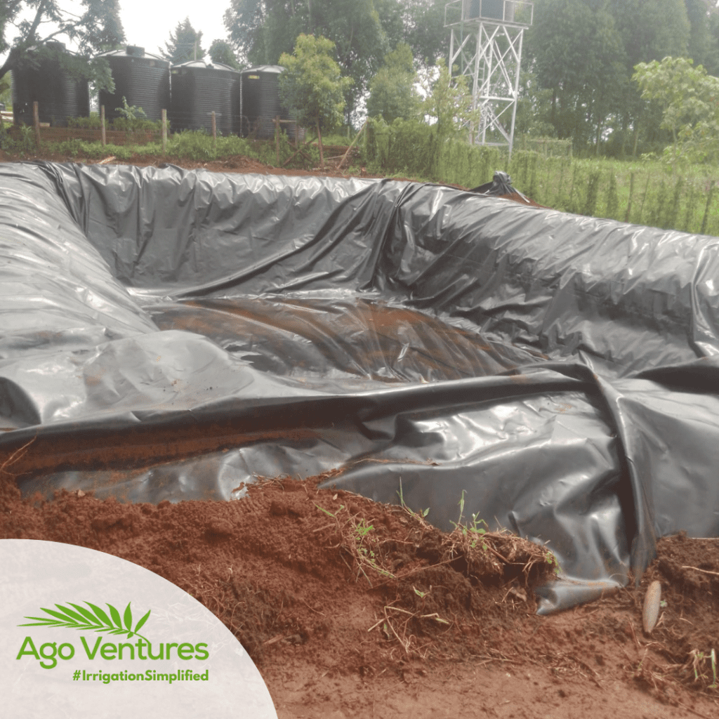 Dam Liners At Ago Ventures Kenya